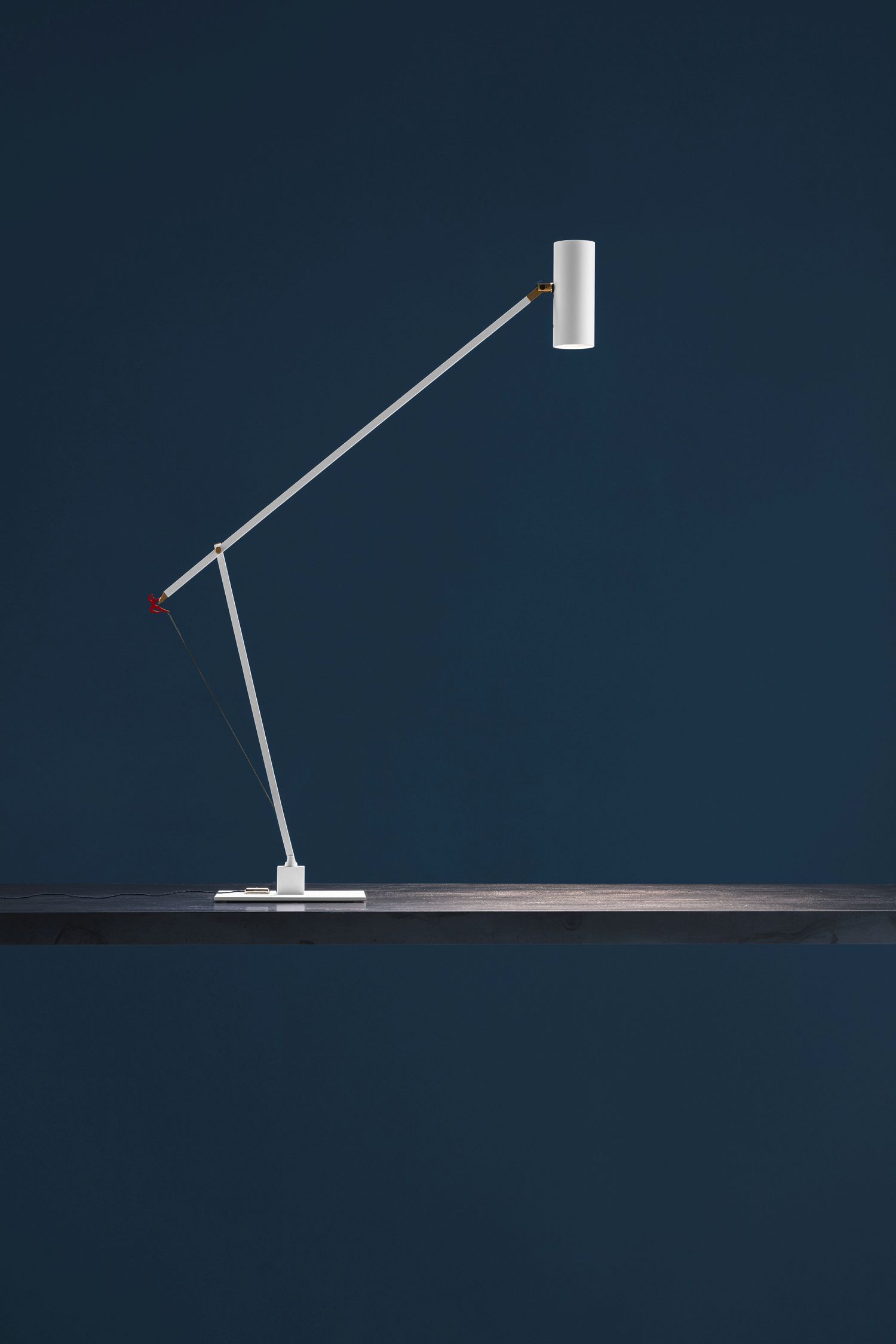 Ettorino T Tischleuchte weiß Catellani & Smith