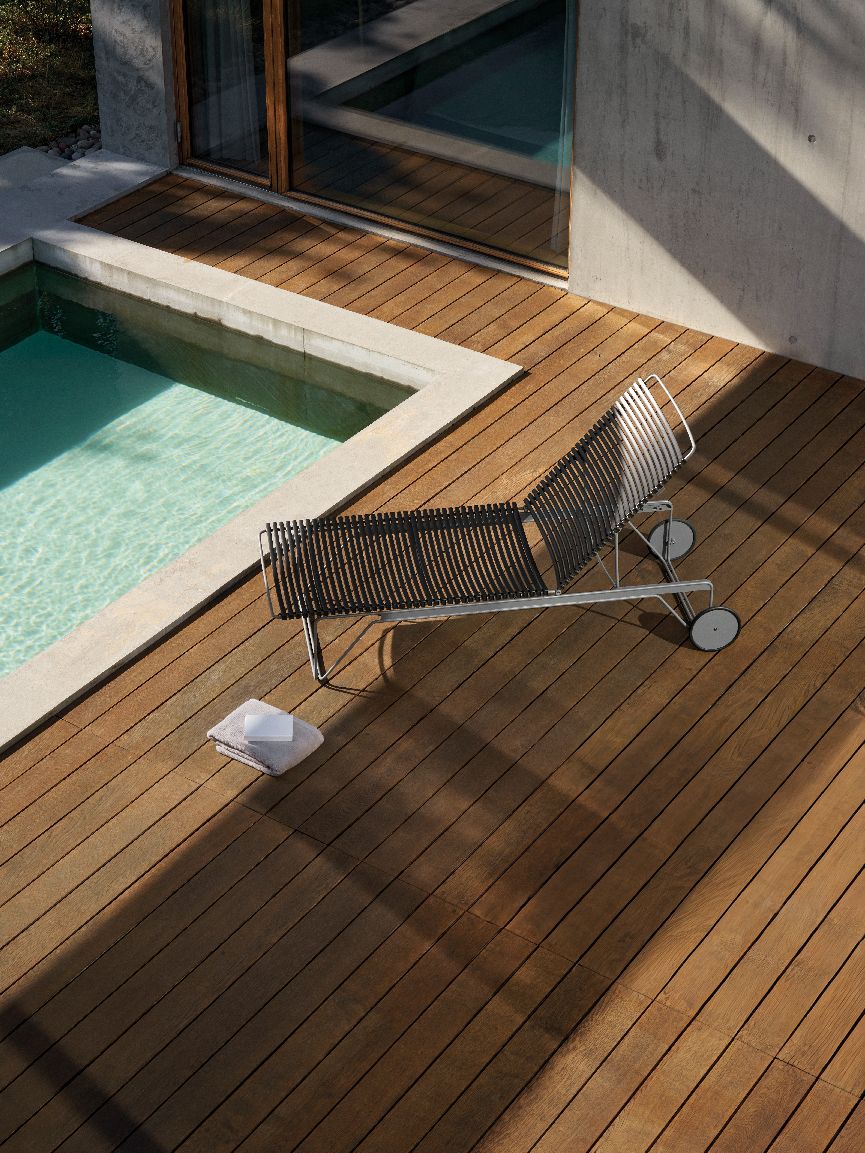 Click Adjustable Chaise Longue Sonnenliege Outdoor HOUE