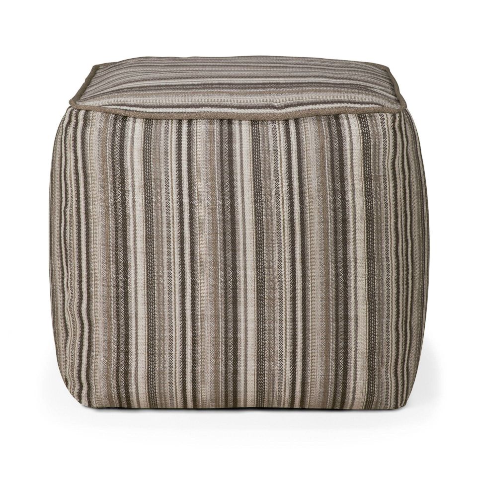 Zahara Outdoor Sitzsack grau gestreift Ethnicraft