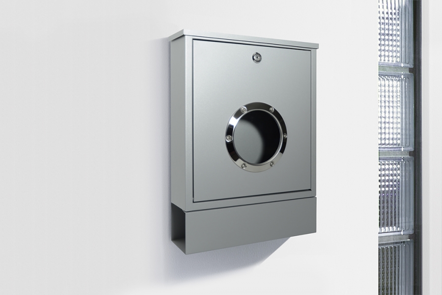 Stahl gepulvert silver