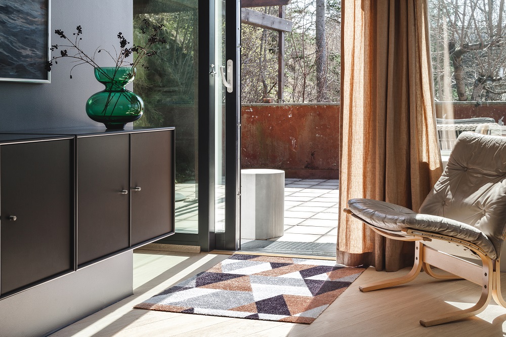 Blåne Indoor / Outdoor Fußmatte B 85 x T 115 cm /  HERBST Heymat EINZELSTÜCK 