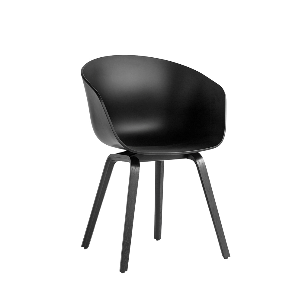 About A Chair Aac22 Aac 22 Schwarz Stuhl Hay Einrichten Design De