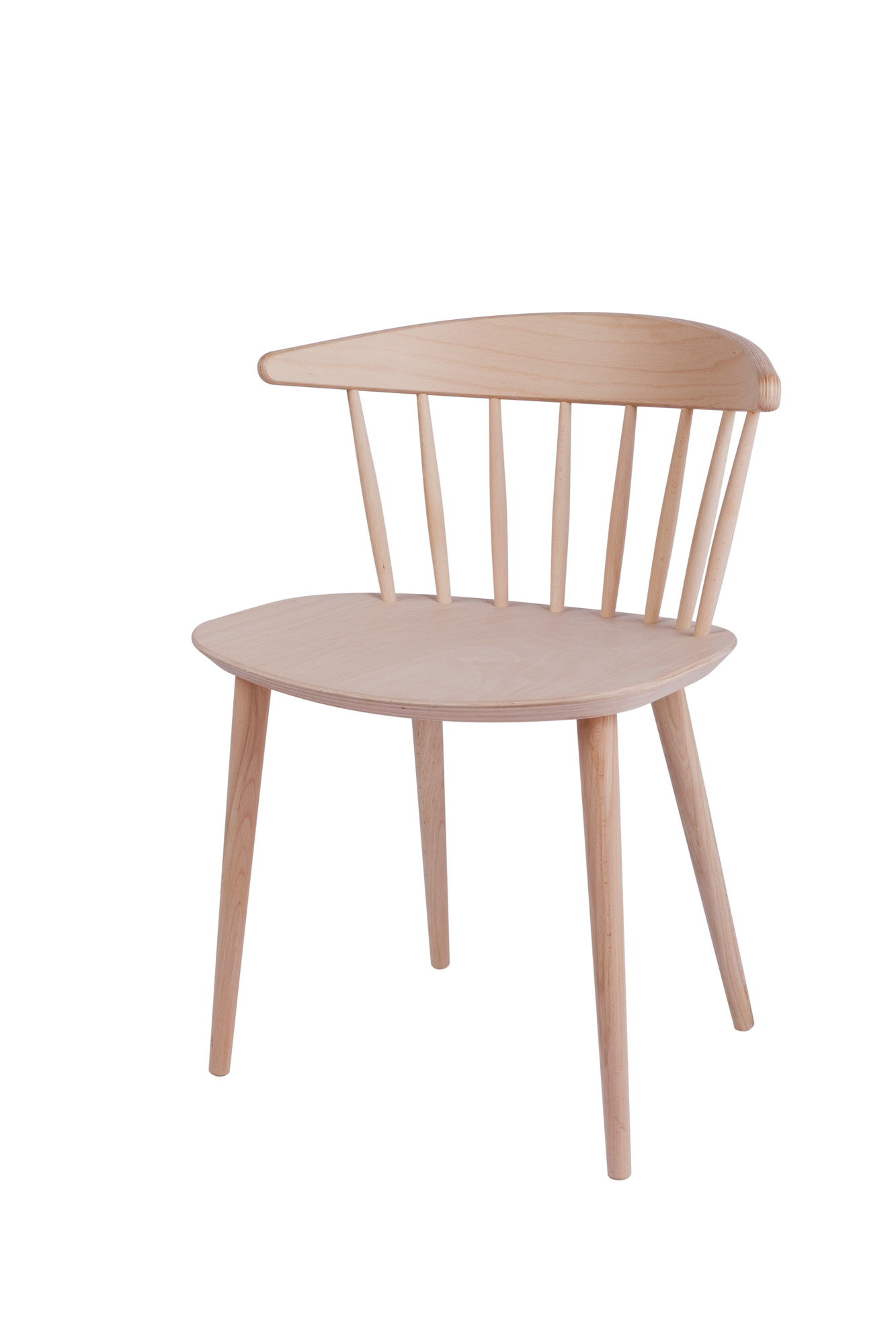 J104 / J 104 Chair Stuhl Buche natur geseift Hay - einrichten-design.de