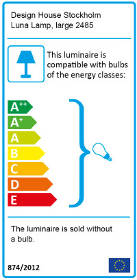 Luna Lamp Pendelleuchte Groß Design House Stockholm