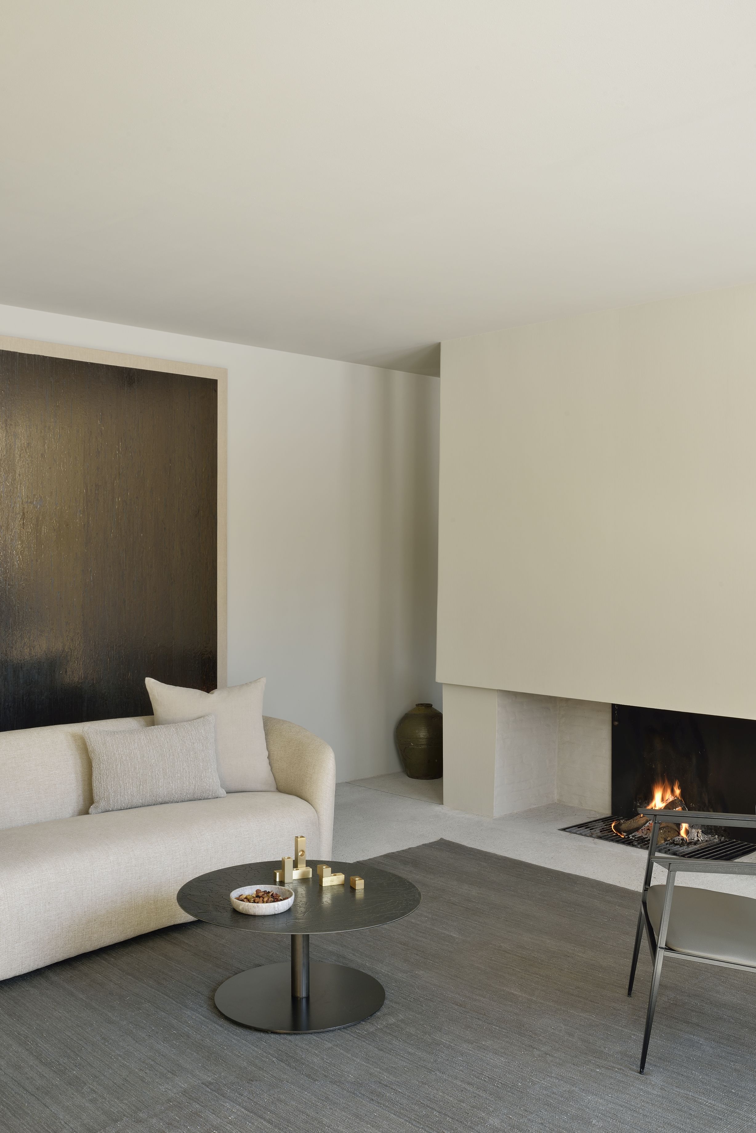 Ellipse Sofa 3 Sitzer Ethnicraft Haferflocken