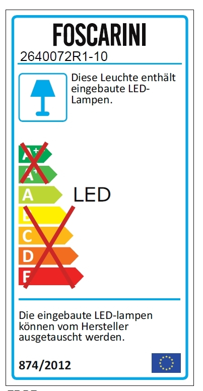 Spokes 2 LED Pendelleuchte Foscarini Weiss