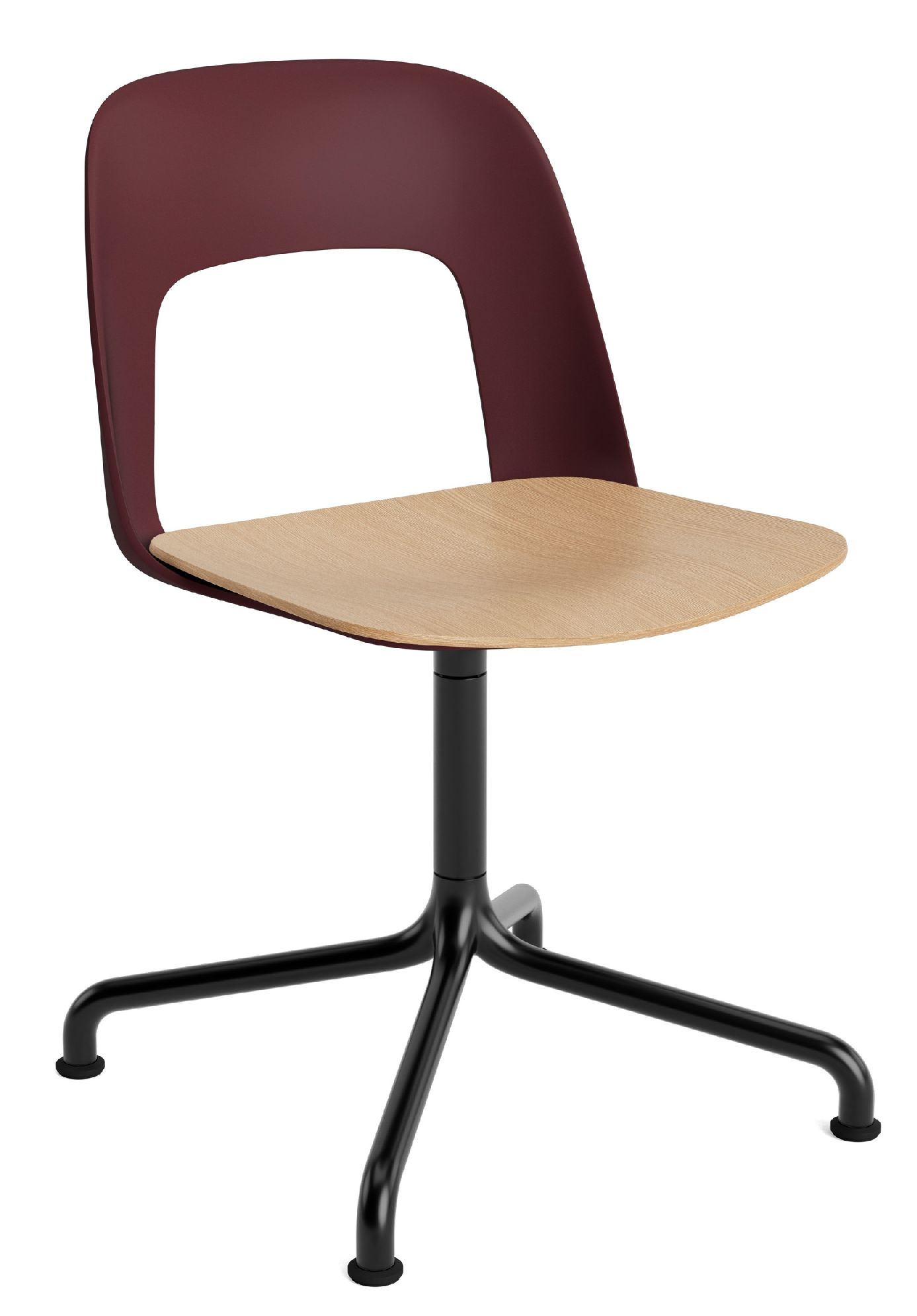 Layout Side Chair 152 4-Stern Drehstuhl Hay