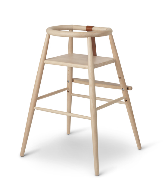 ND54 Hochstuhl aus Buchenholz von Carl Hansen & Søn, skandinavisches Design für Kinder.