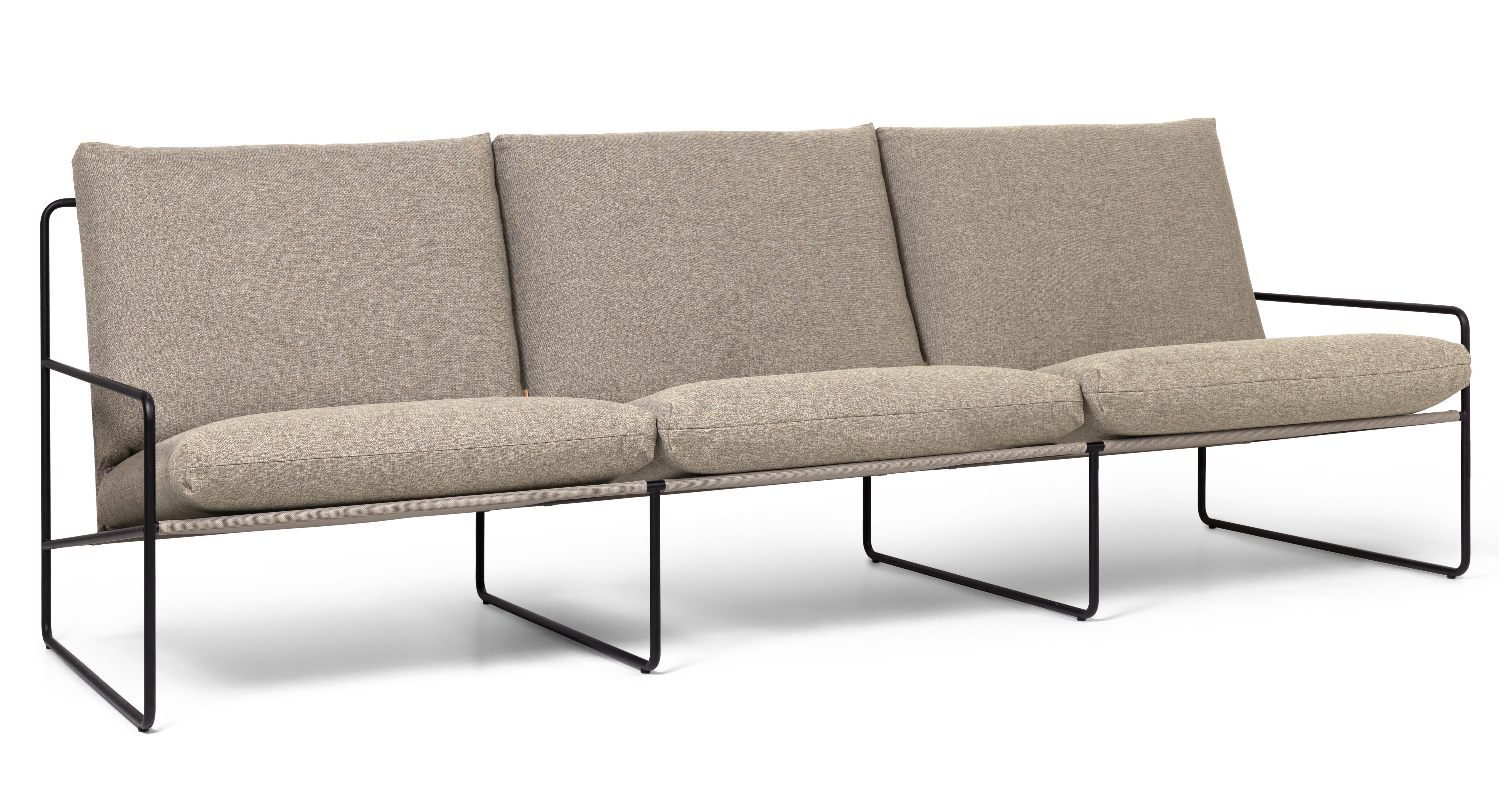Desert 3-Sitzer Outdoor Sofa Dolce Gestell Cashmere Ferm Living
