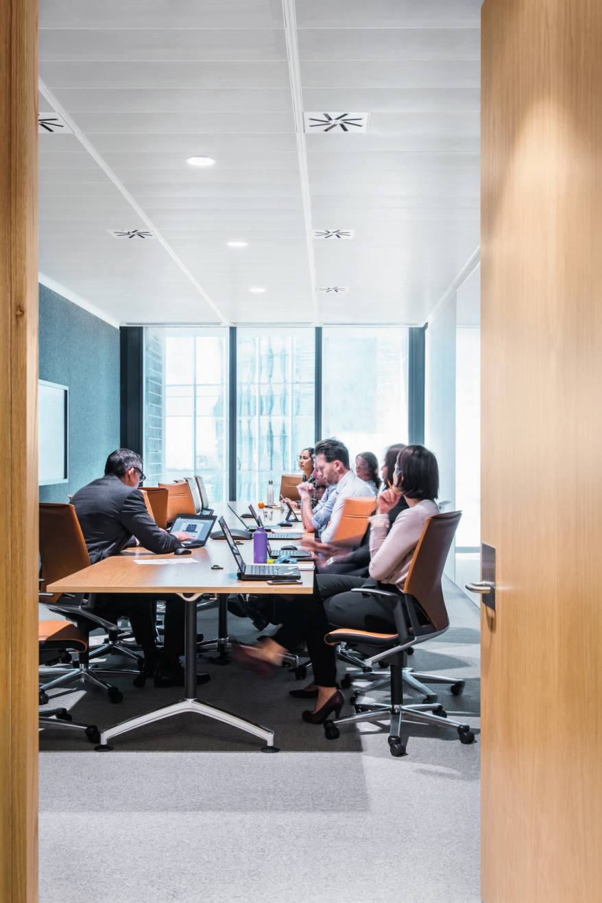 Modus Drehstuhl 273/7 Normal hoher Rücken, mit Sitzpolster von Wilkhahn