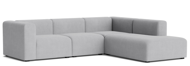 Mags Sofa Corner Combination 2 mit Armlehne rechts Hay Stoff Linara 443