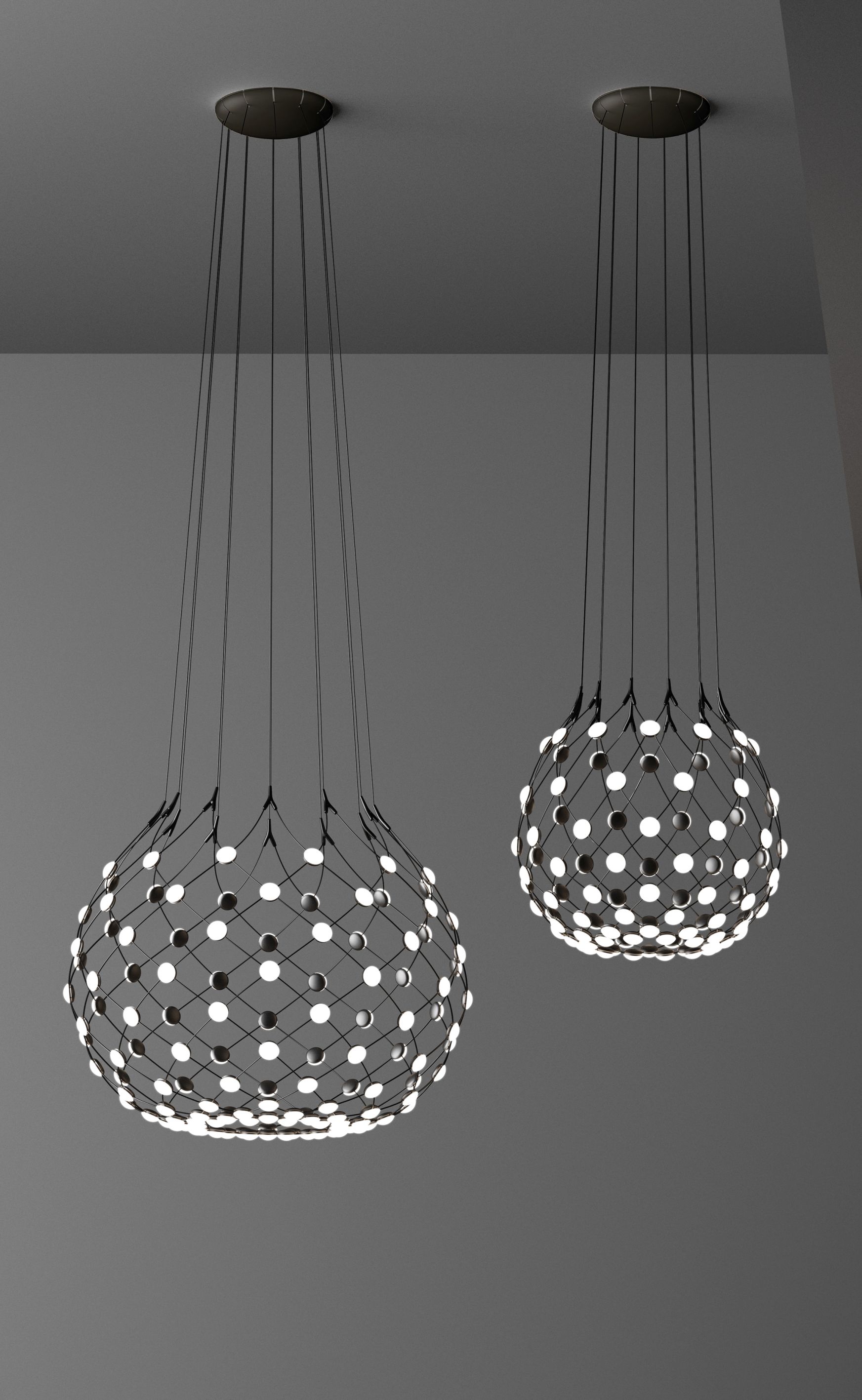 D86 Mesh Deckenleuchte Luceplan