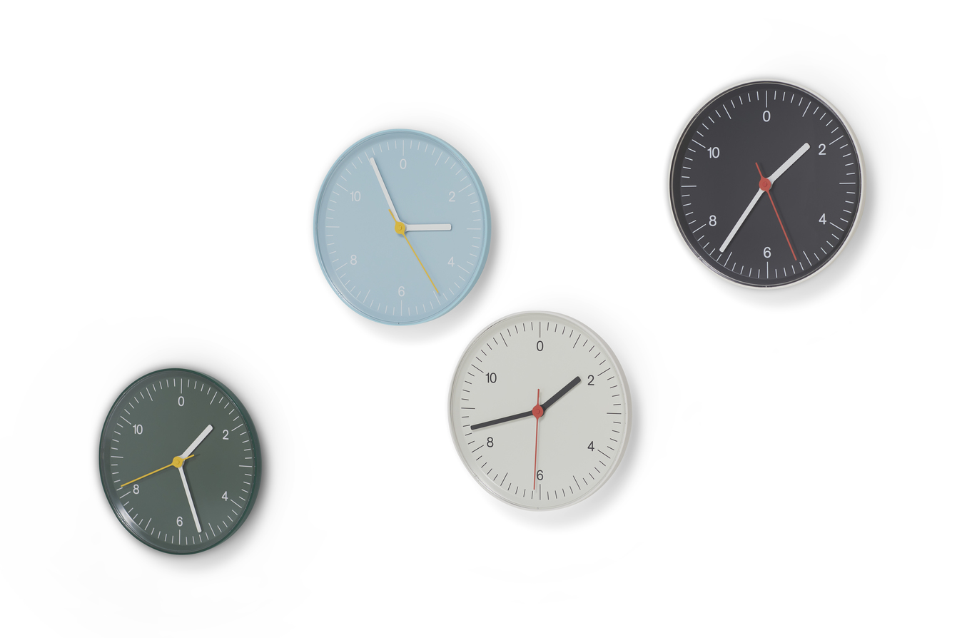 Wall Clock Wanduhr SCHWARZ Hay EINZELSTÜCK