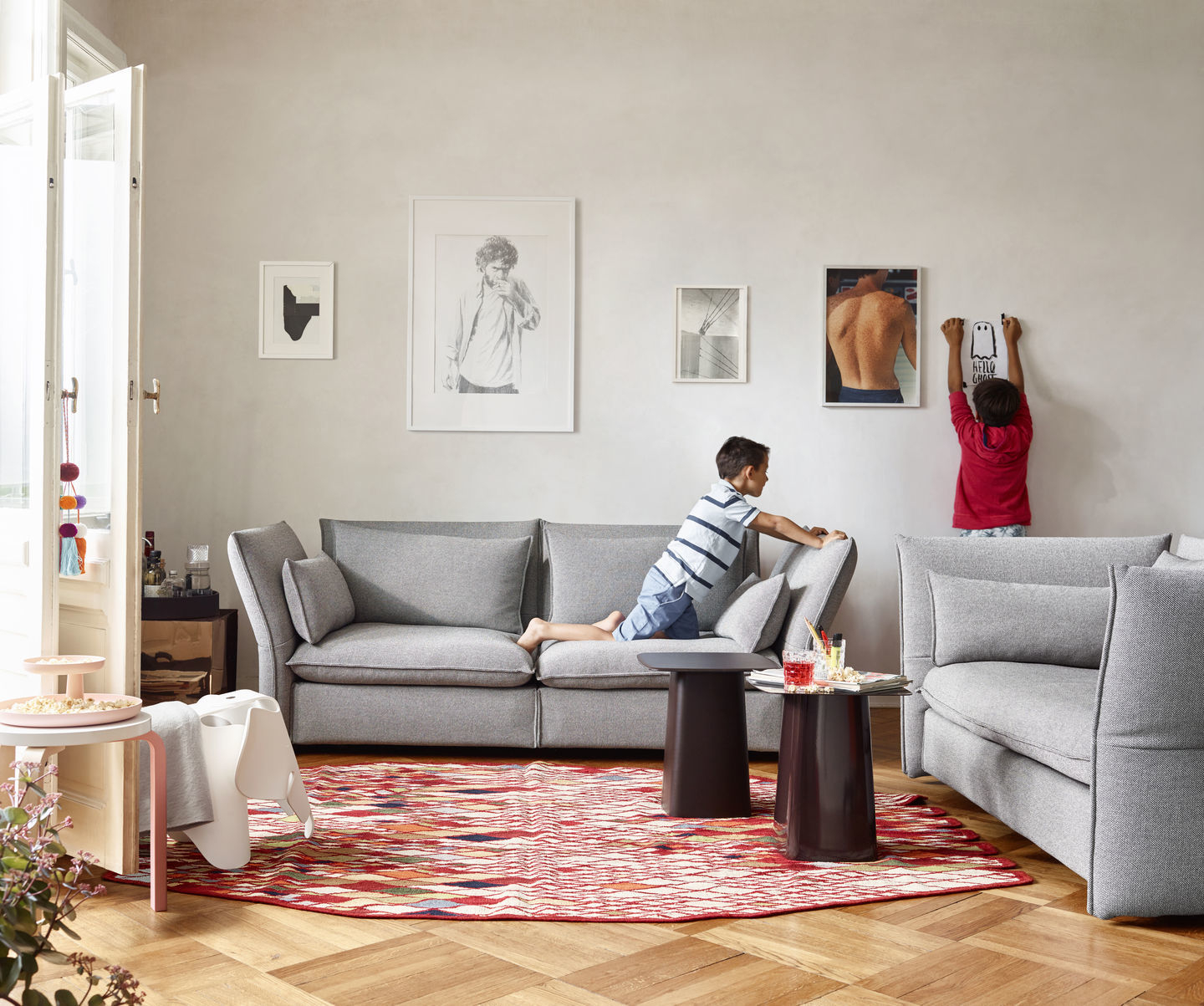 Metal Side Table Beistelltisch Klein Vitra