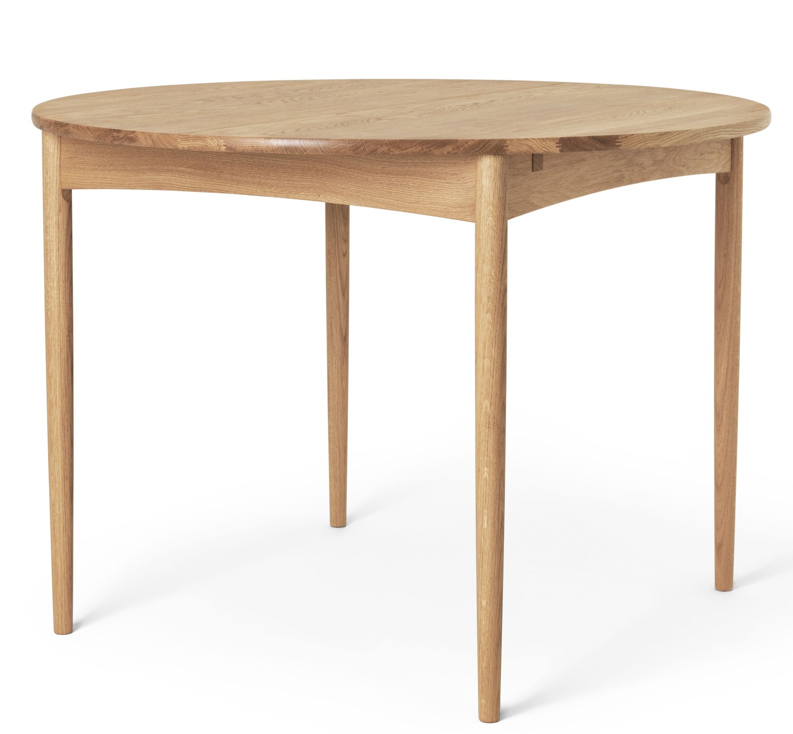 Runder Esstisch BM0121 von Borge Mogensen, geölte Eiche, skandinavisches Design für Esszimmer.