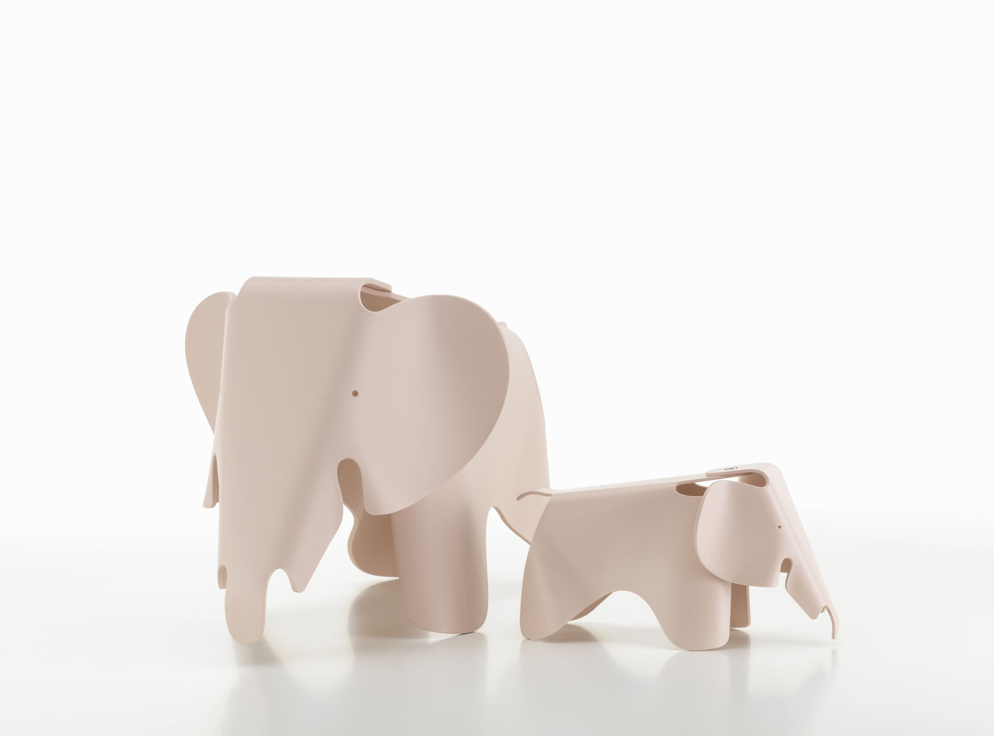 Eames Elephant Hocker RE Vitra Zartrosa