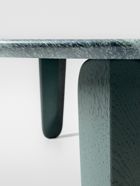 Kuyu Marble Rund Marmor Couchtisch Rund Zeitraum