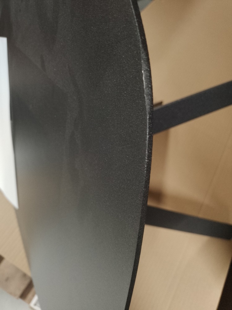 Flow Beistelltisch GRAU METALLIC Weishäupl MÄNGELEXEMPLAR