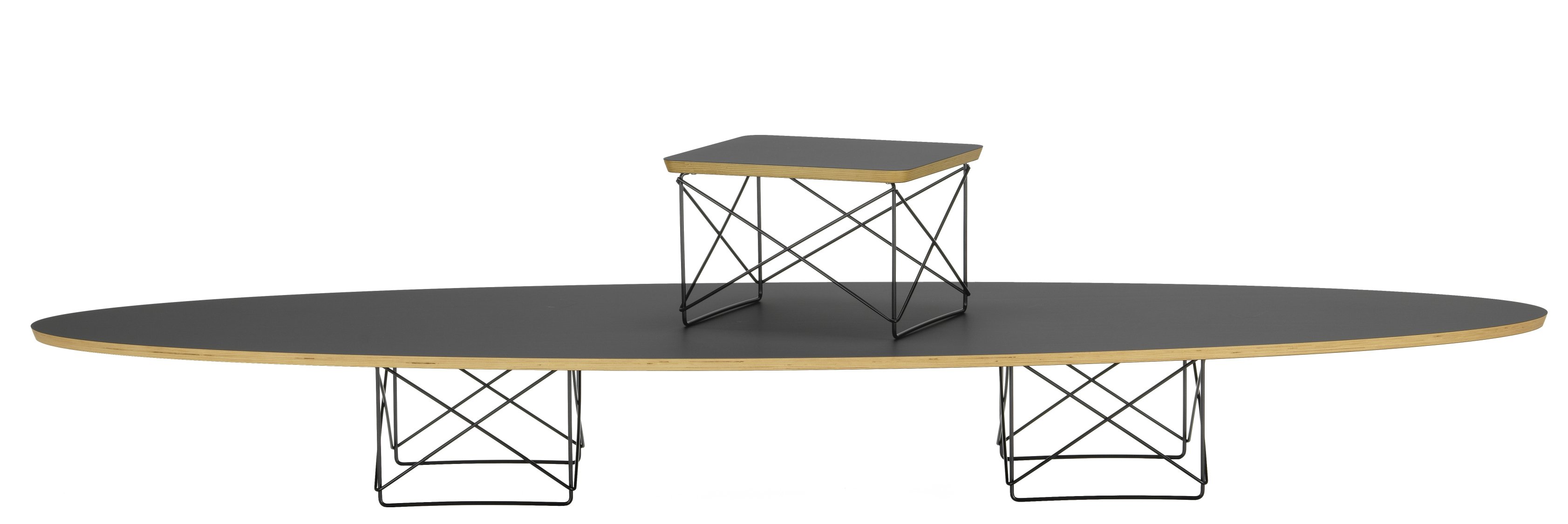 Elliptical Table ETR Eames Tisch / Couchtisch Vitra 