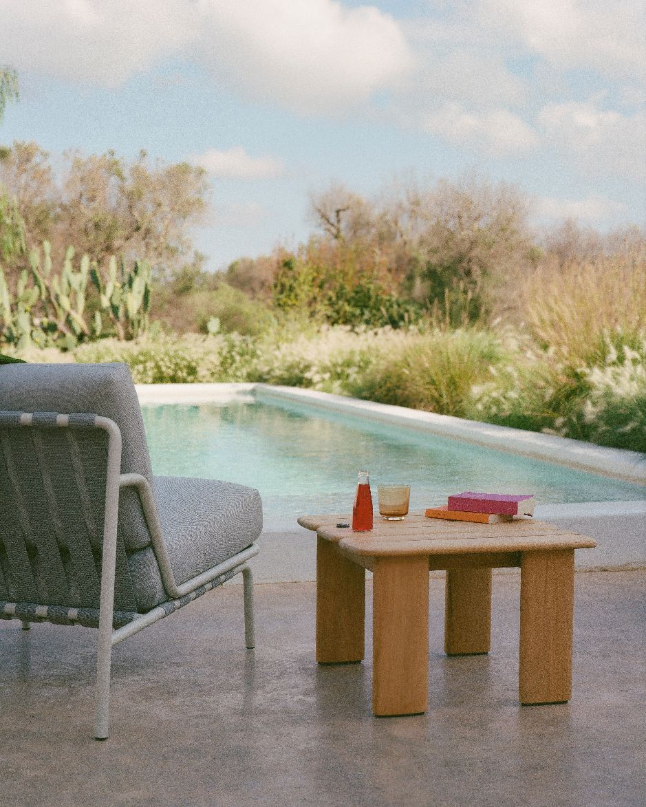 Assemble Coffee Table Couchtisch 55x55 cm Teak Outdoor Muuto 