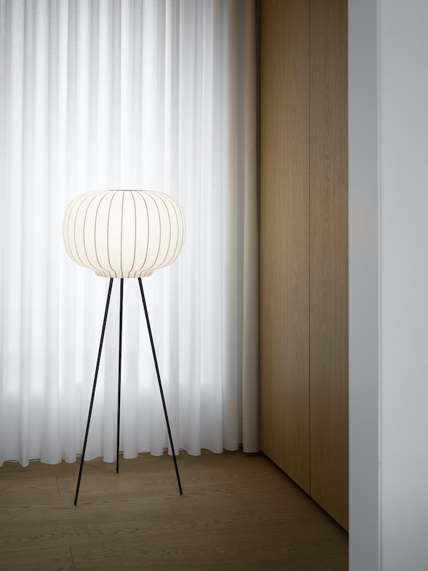 Paper Floor Lamp Stehleuchte Eiche Dunkel Vipp