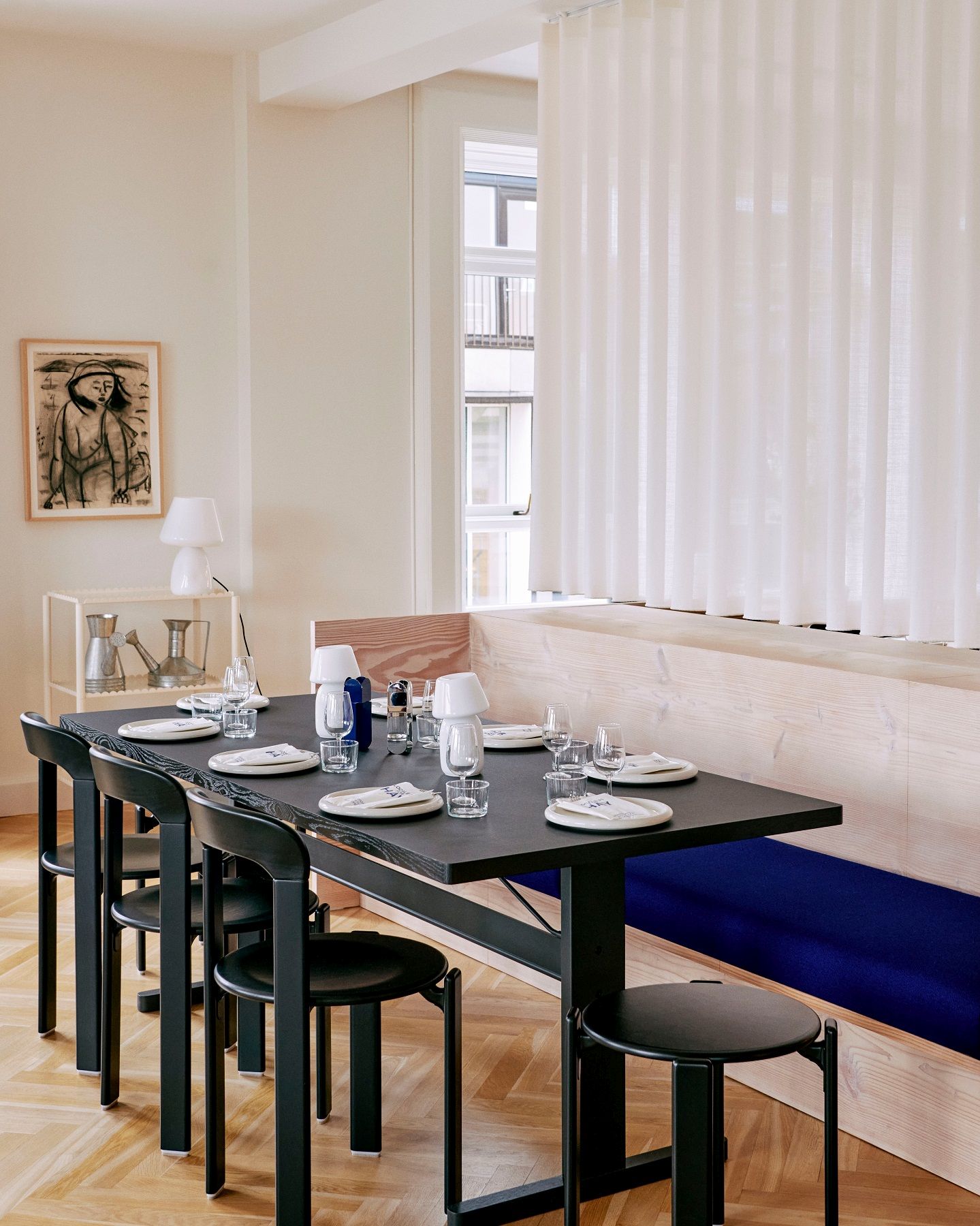 Rey Stool Hocker Hay