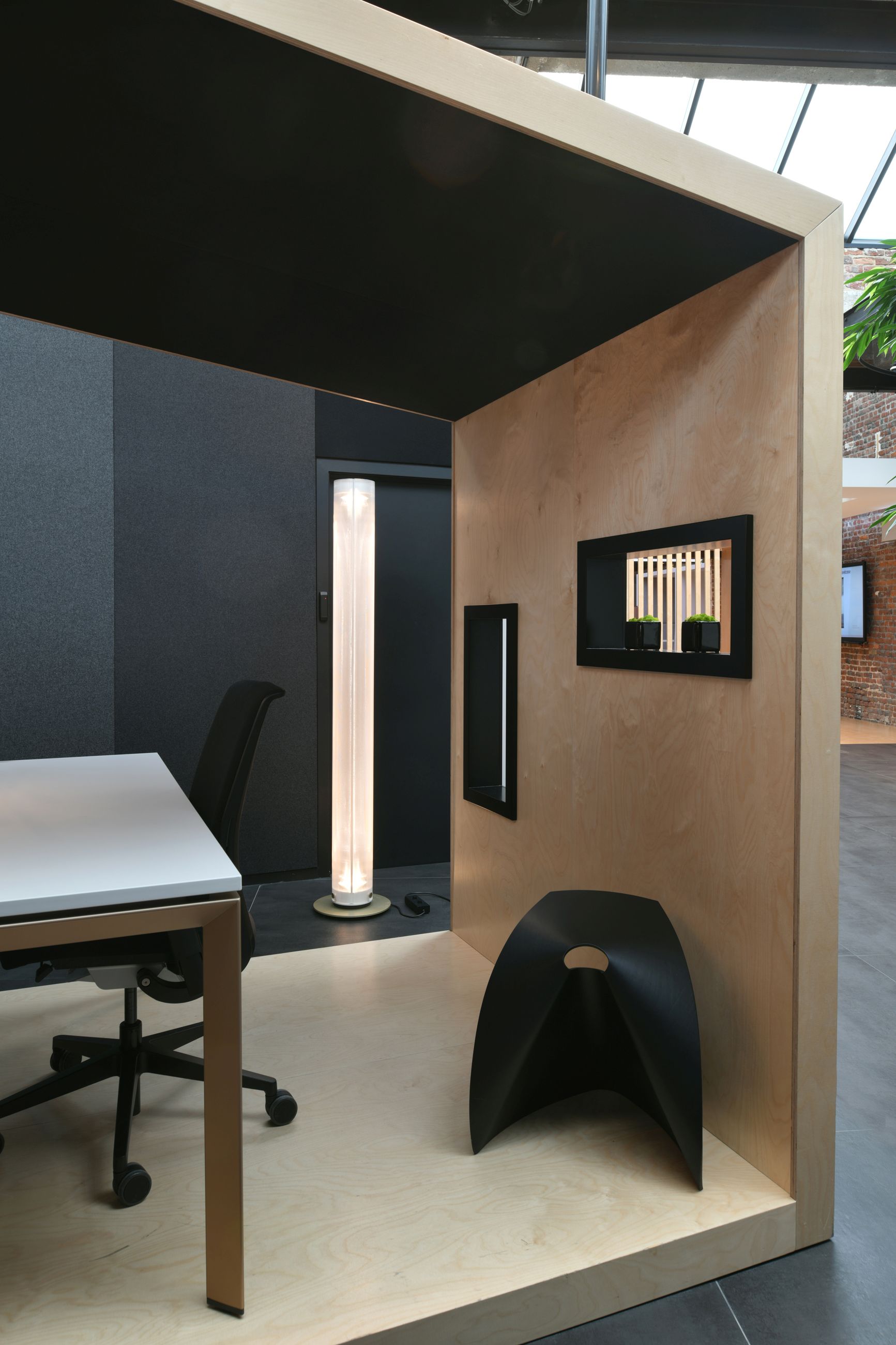 Twilight 360 Stehleuchte Belux Aluminium