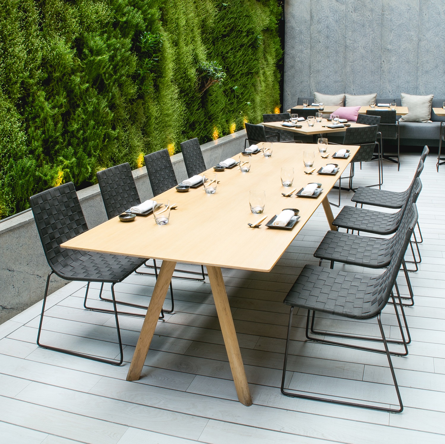 Trenza SI0700 Outdoor Stuhl stapelbar Andreu World