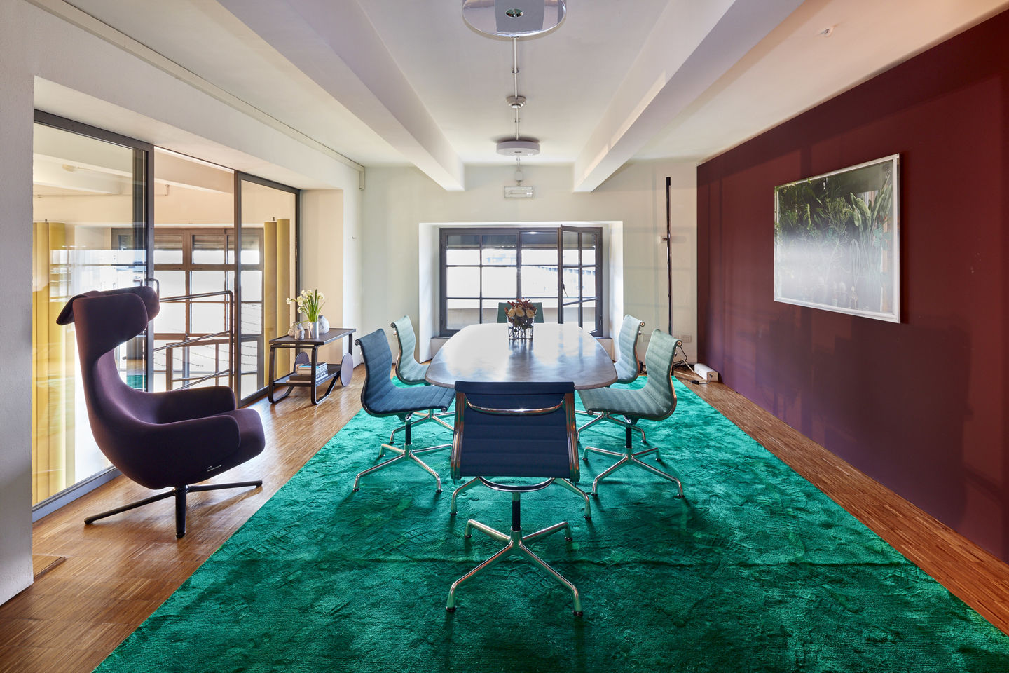 Aluminium Chair EA 103 / EA103 Stuhl Vitra