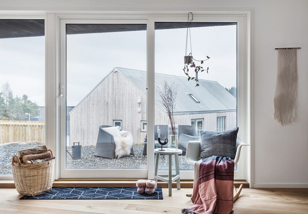 Hagl Indoor / Outdoor Fußmatte 60x85 cm / SCHWARZ Heymat EINZELSTÜCK