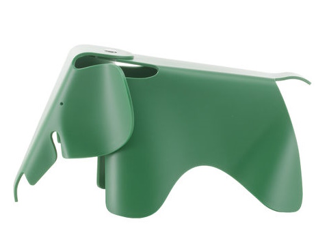 Eames Elephant Small klein RE Vitra Smaragd