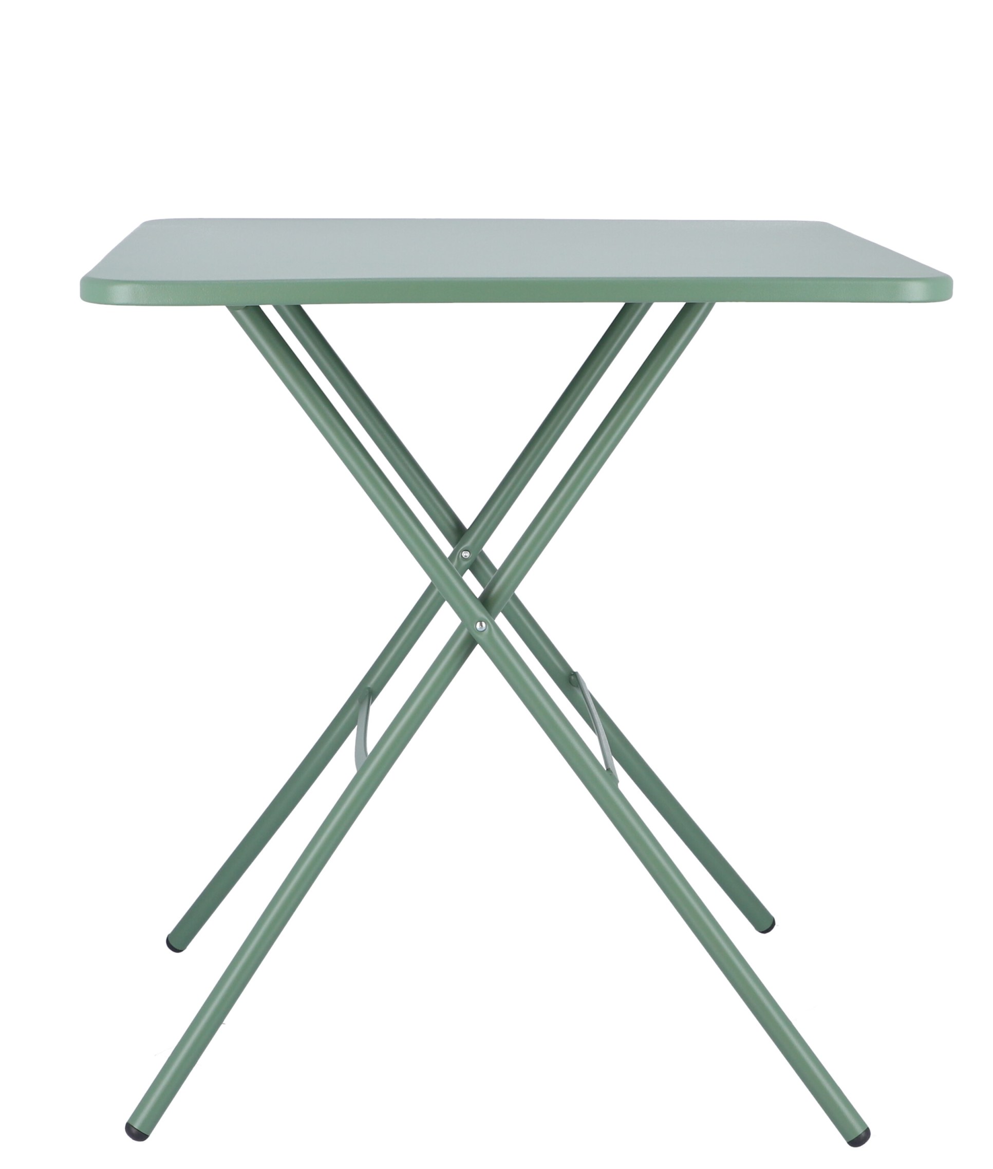 Fiam Sirio Klapptisch in Salbei von Jan Kurtz, ideal für den Outdoor-Bereich.