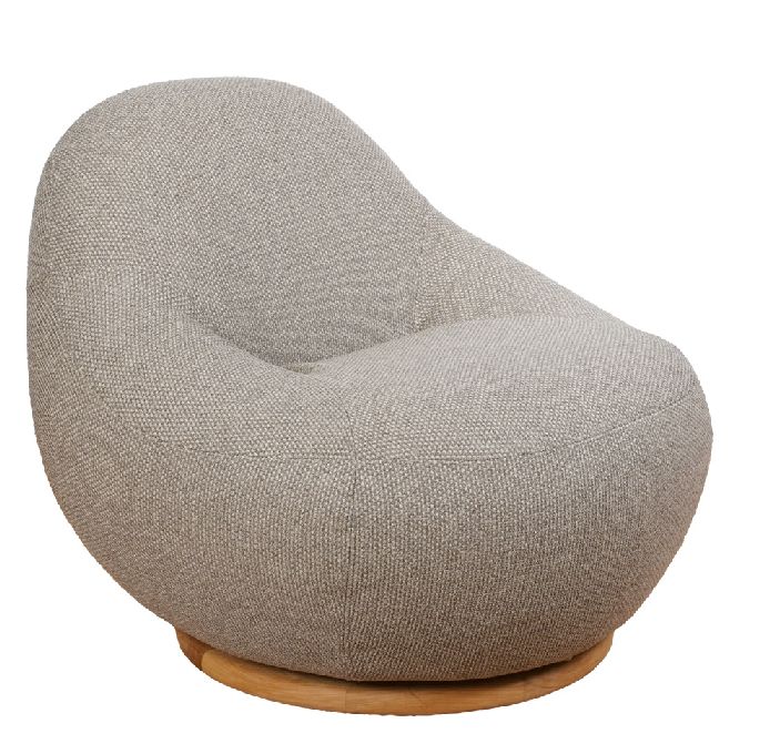 Gem Loungesessel Outdoor Cane-Line Hellbraun