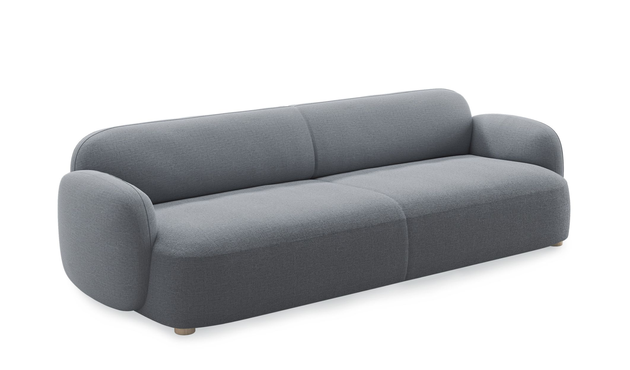 Gem Sofa 3-Sitzer grau-blau Northern