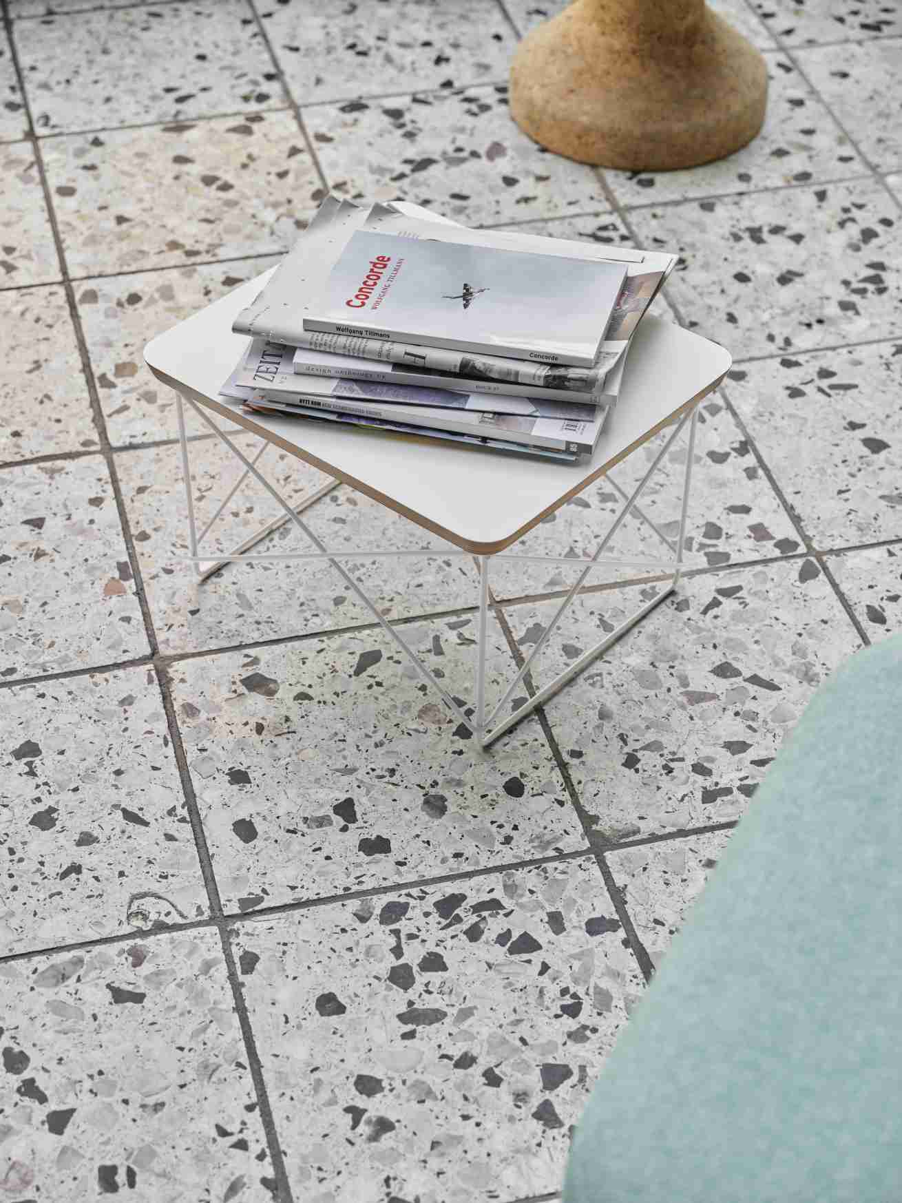 Occasional Table LTR Beistelltisch HPL Weiss Vitra 