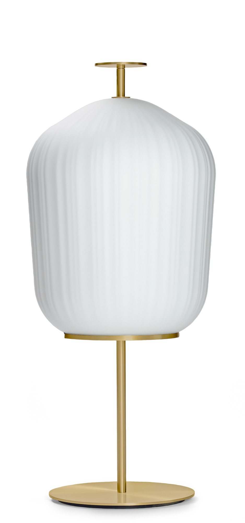 Plissée Floor Lamp Stehleuchte ClassiCon Messing