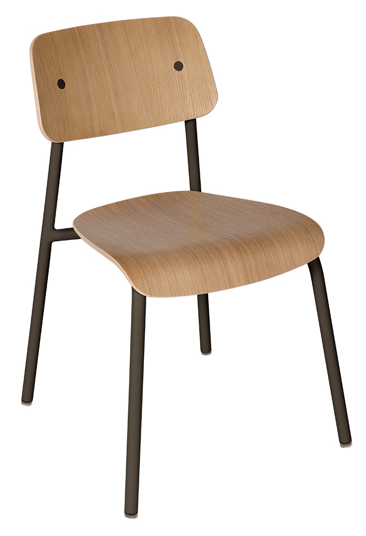 Studie Chair Stuhl aus Eichenholz Indoor Fermob