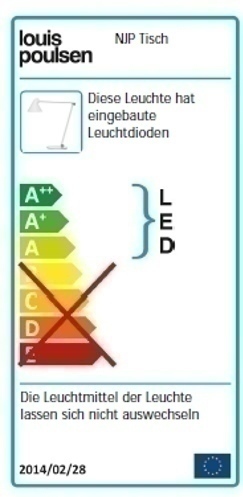 NJP Tischleuchte Louis Poulsen