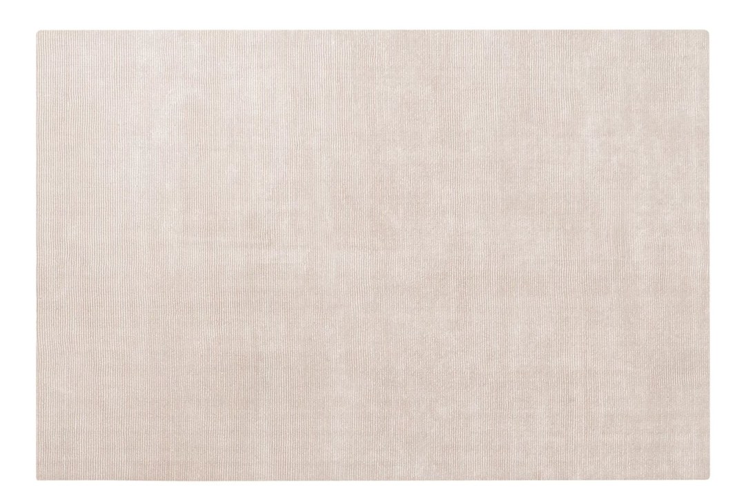 Beiger Visca Rug Teppich von Blomus, 160 x 240 cm, Detailaufnahme der feinen Textur.