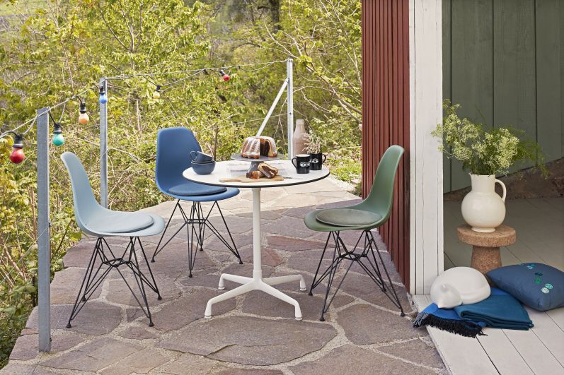 Eames Contract Table Tisch rund Ø70 cm Vitra