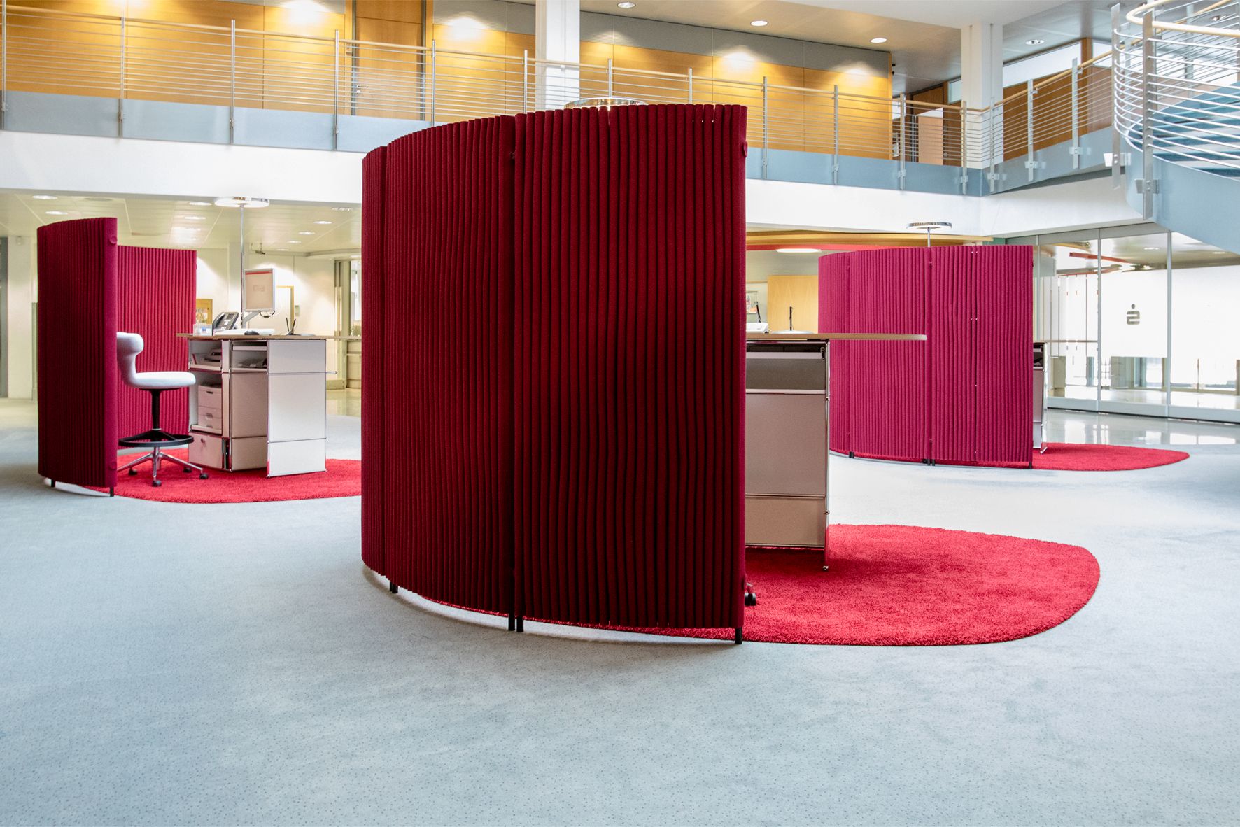 Welle Paravent 2 Elemente gebogen inkl. 2 Verbindern HEY - SIGN by BWF Group