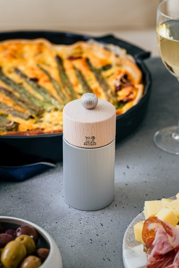 Line Salzmühle H 12 cm Aluminium / Natur Peugeot 