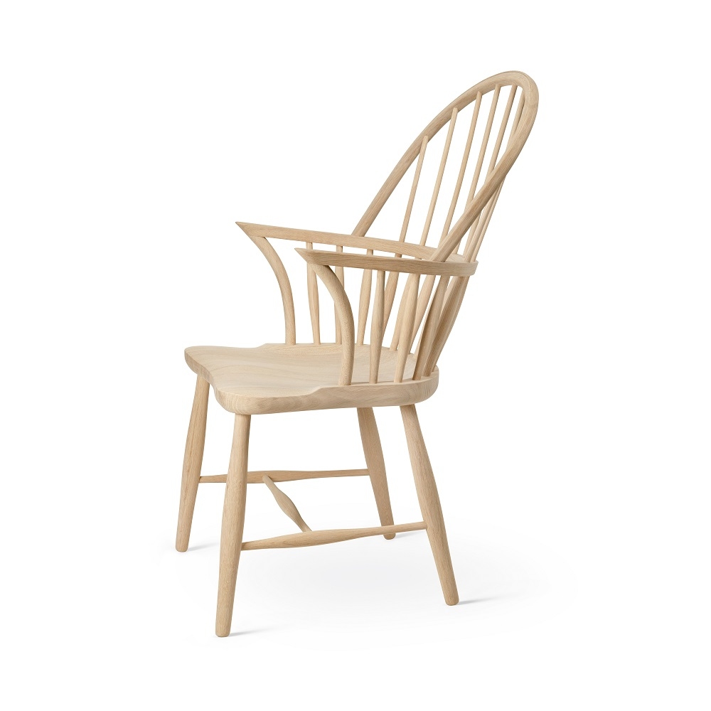 FH38 Windsor Chair Stuhl von Carl Hansen & Søn, Holzstuhl mit Armlehnen.