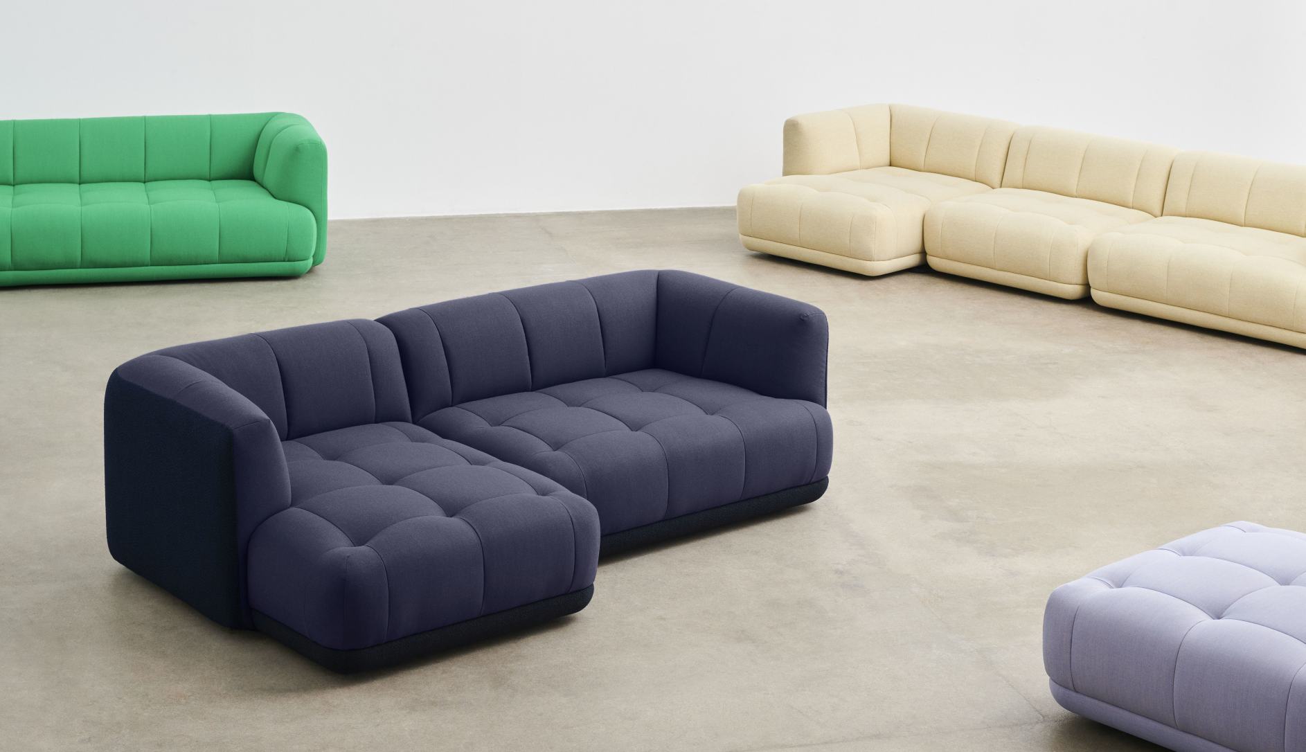 Quilton Combination 19 Sofa Hay 