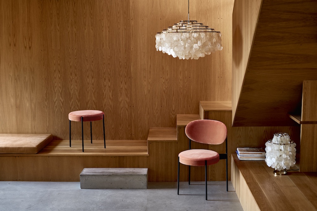 Series 430 Stool Hocker Verpan