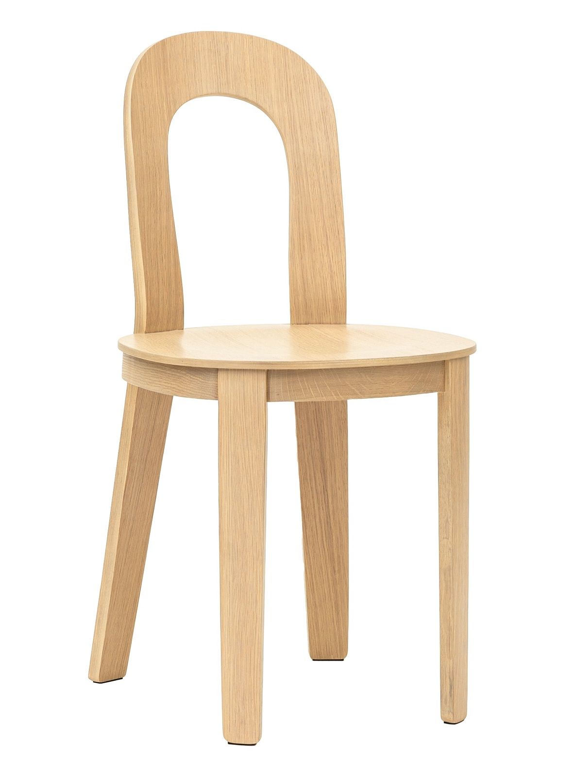 Olivia Chair: Holzstuhl von Design House Stockholm aus hellem Eichenholz.