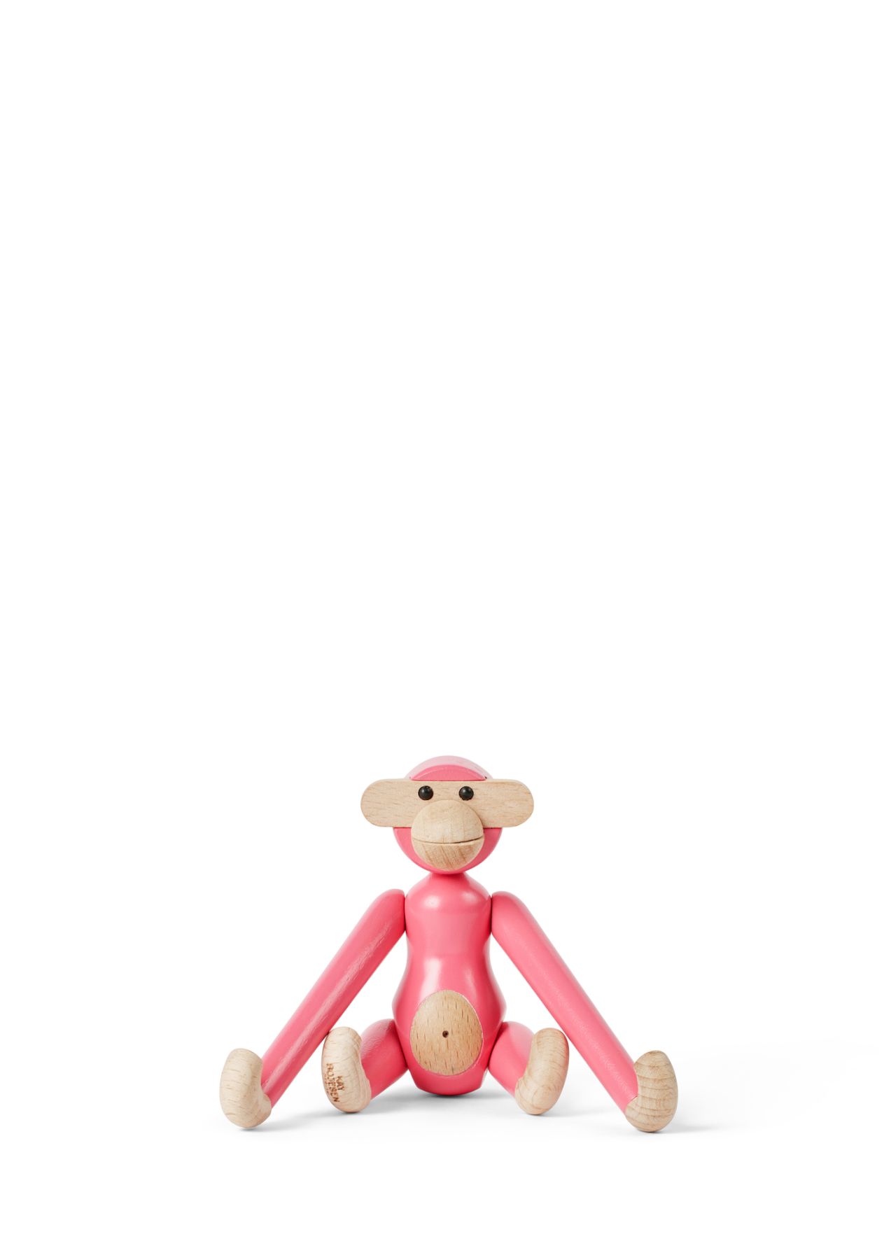 Affe Mini farbig Kay Bojesen Pink