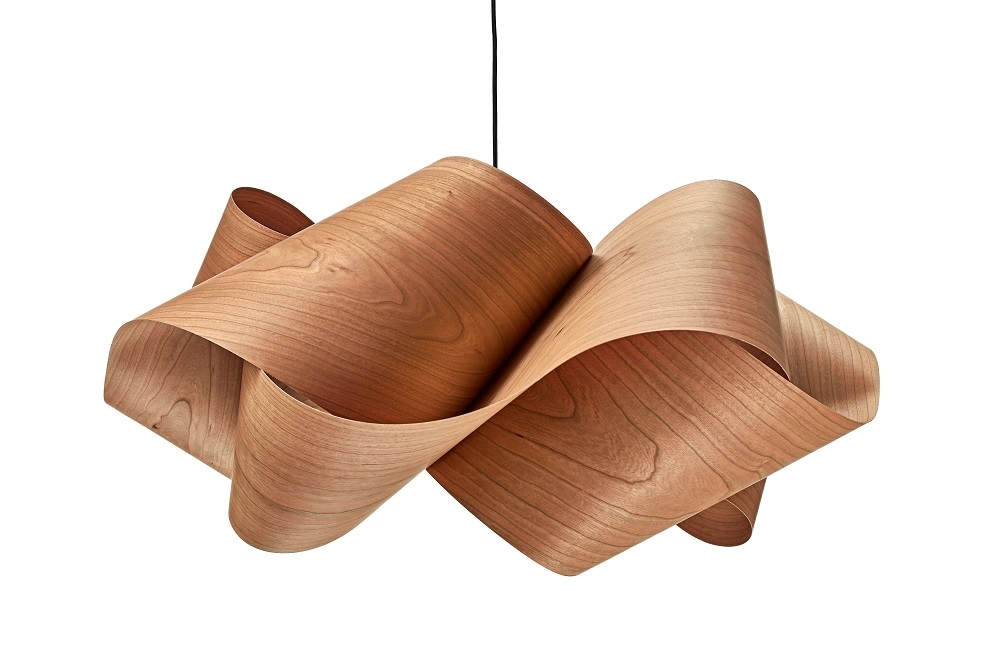 Swirl Pendelleuchte klein LZF Lamps 21 Kirsche