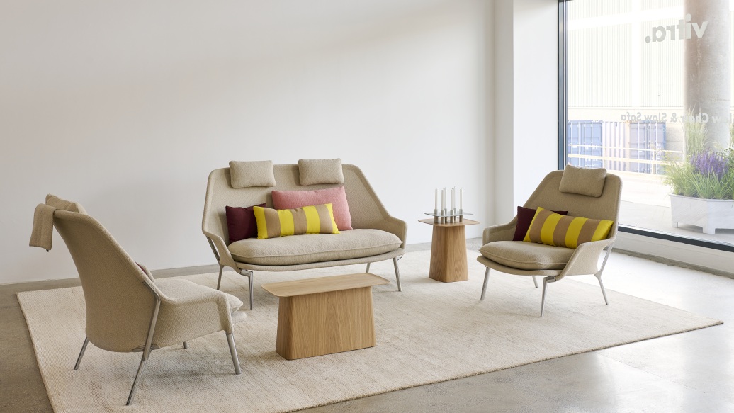 Slow Chair Sessel Stoff Vitra