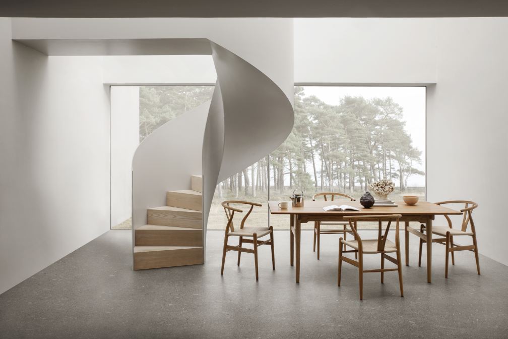 CH24 Wishbone Chair / Y-Chair Stuhl Teak Carl Hansen & Søn 